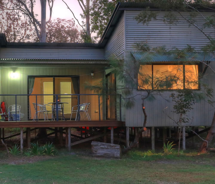 wooli lodges riverview deluxe